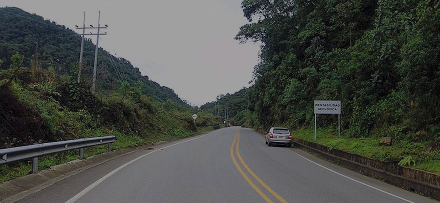 Transporte — Vías departamentales de primer orden intervenidas