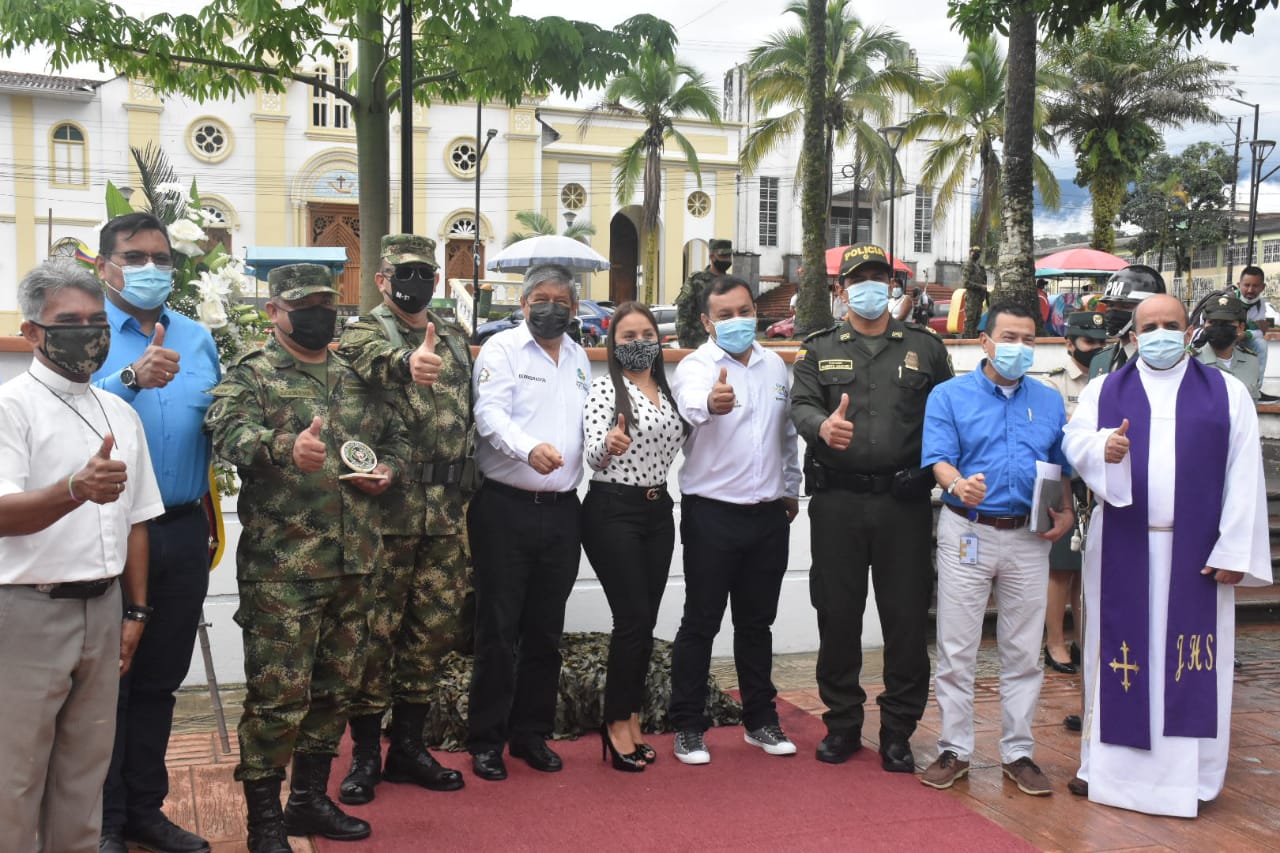 Conmemoración del día de los héroes caídos.