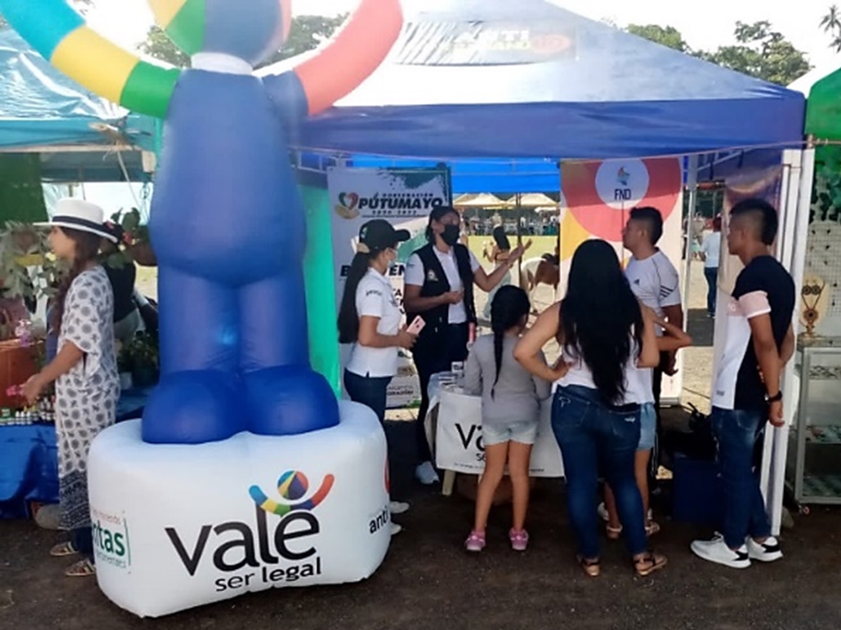 Participación de la secretaria de Hacienda en expo Mocoa 2021