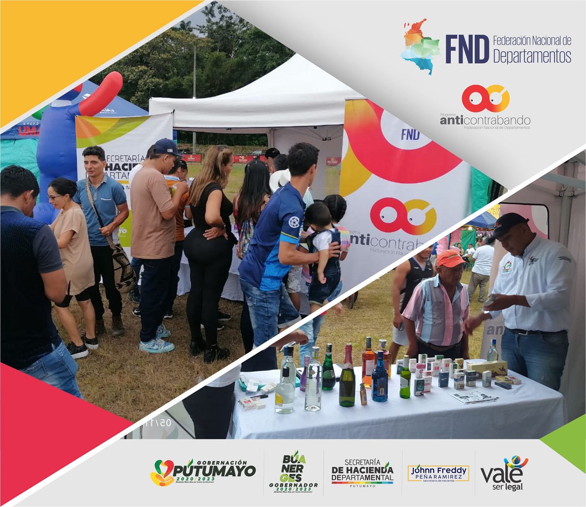 Programa Anticontrabando presente en EXPO MOCOA