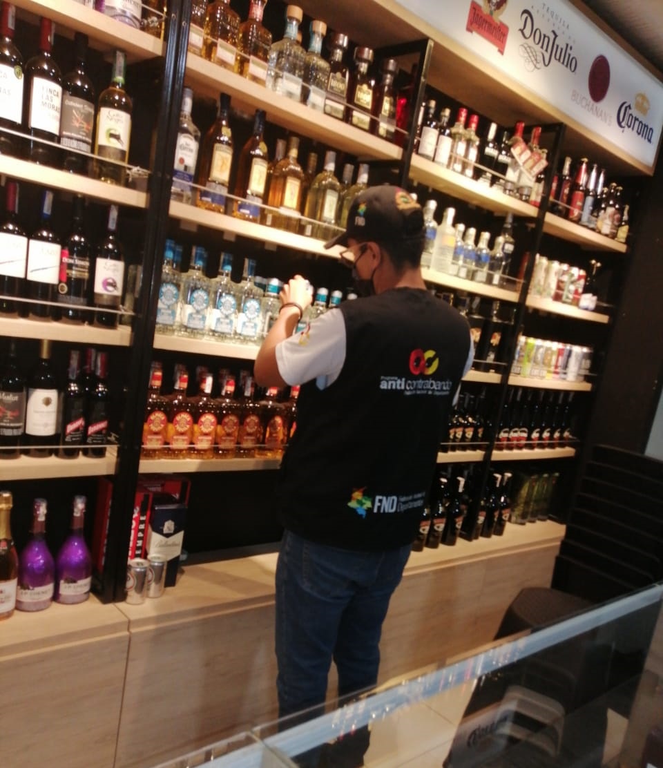 Licor de Contrabando fue aprehendido en Santana y Puerto Asís, en operativos realizados por el Grupo Operativo Anticontrabando de la Gobernación del Putumayo.