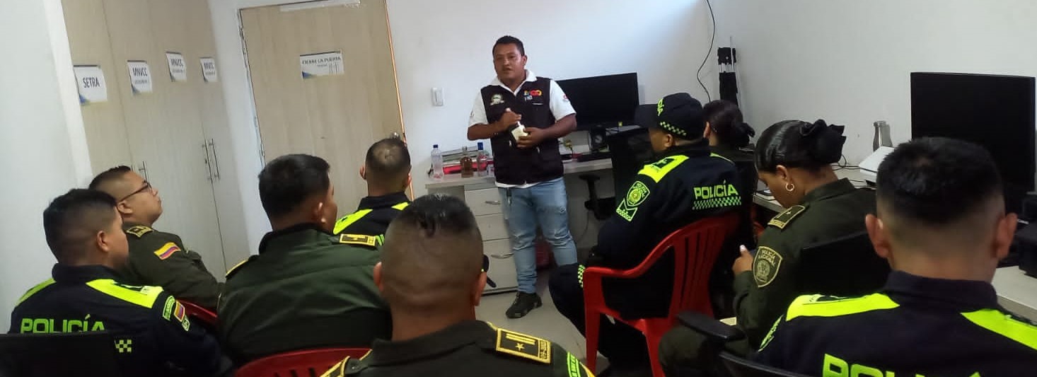 Capacitación Policía Nacional Villagarzón