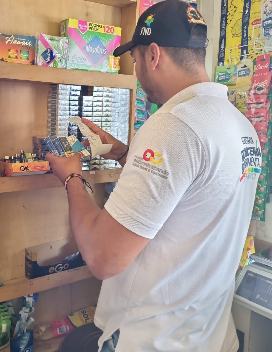 Controles de cigarrillos en establecimientos de comercio
