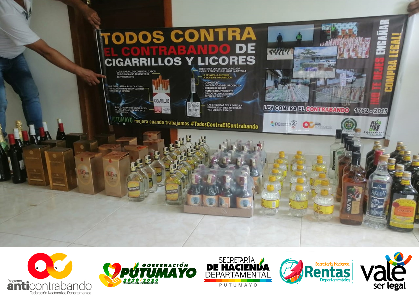 Acciones Contundentes en la Lucha Anticontrabando en Puerto Leguízamo
