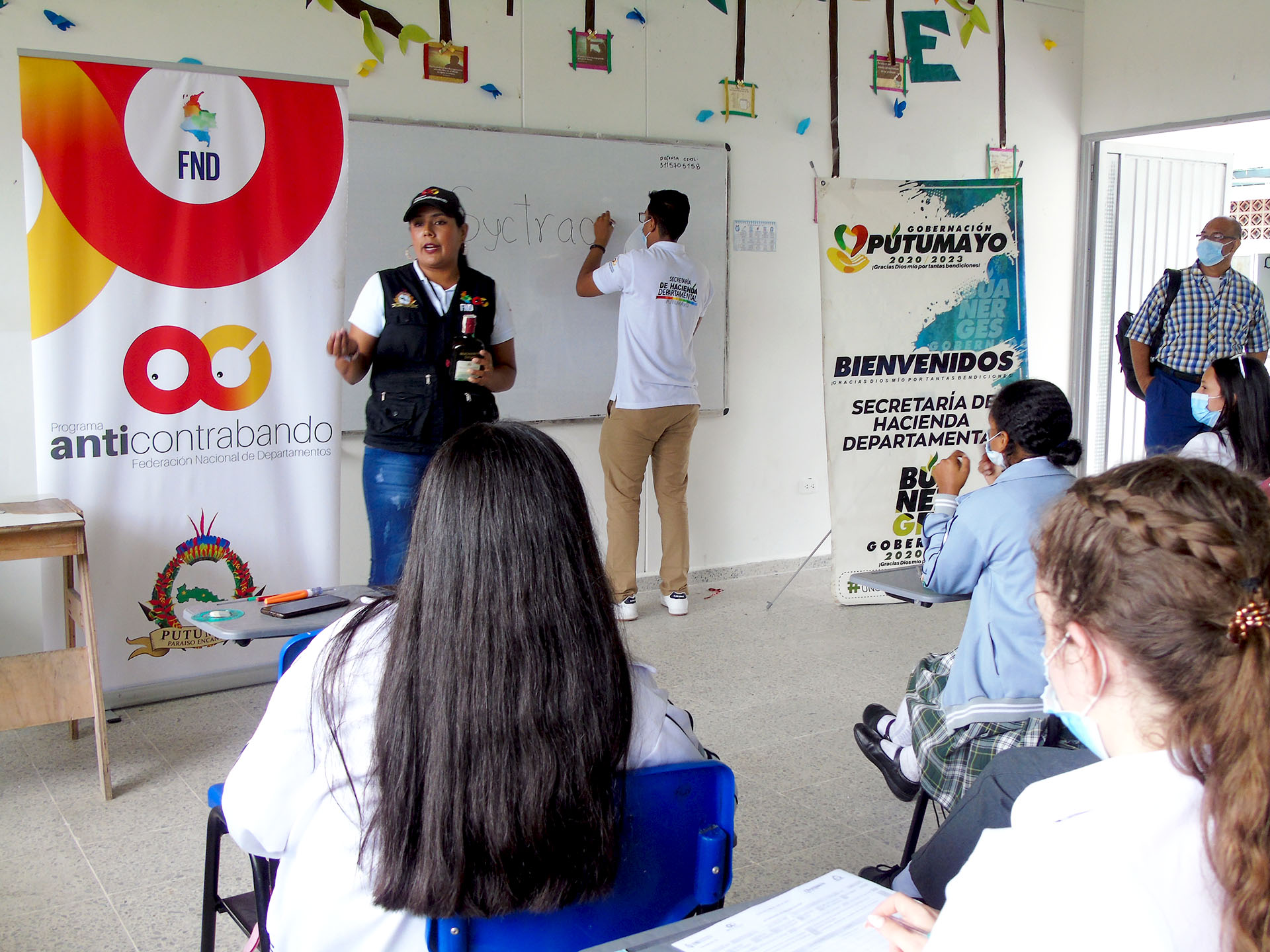 Se realizó Jornada de Educación y sensibilización a Estudiantes del Colegio Fidel de Montclar, en Mocoa