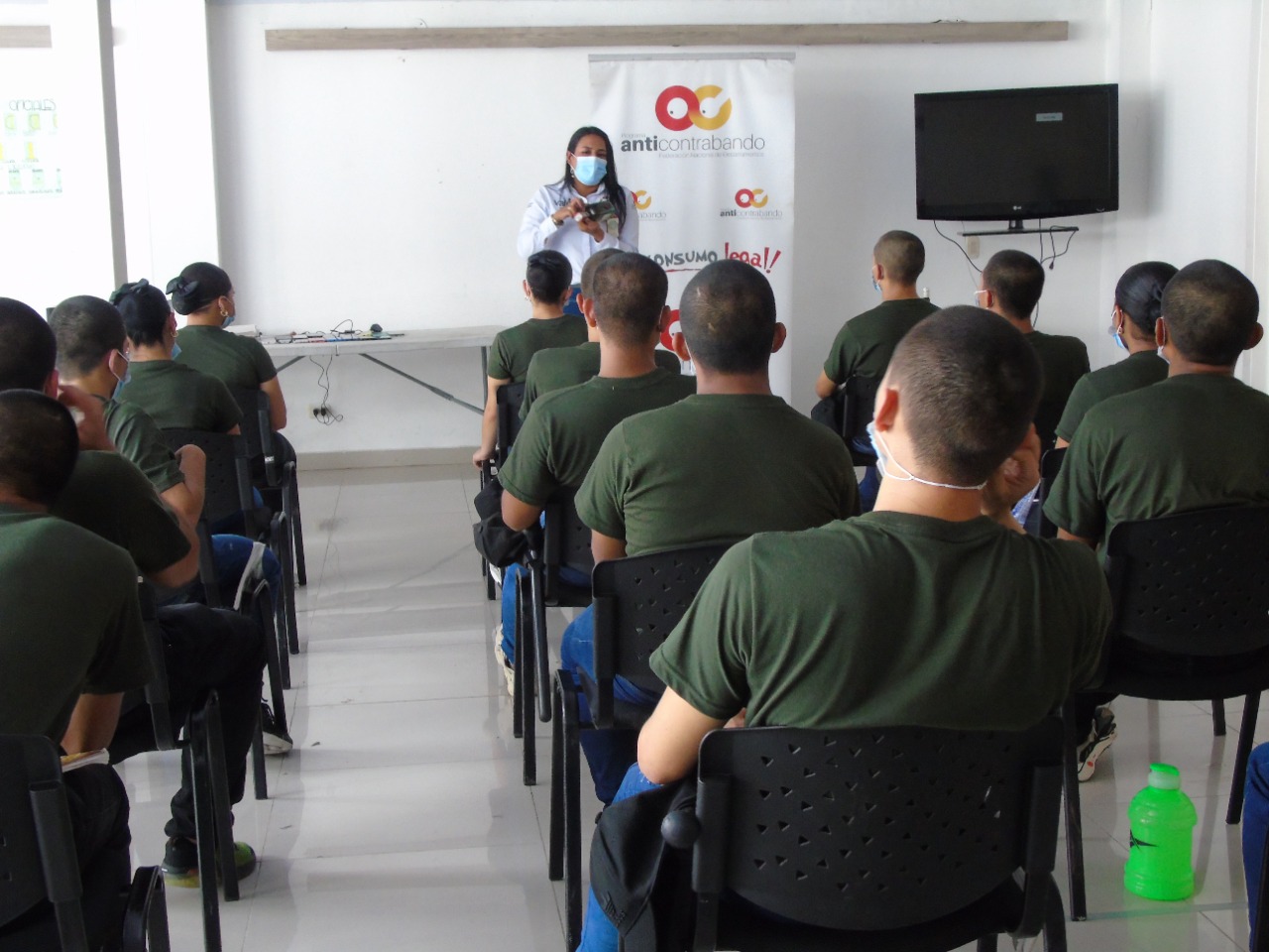 Se realizó Jornada de Educación y sensibilización a Auxiliares de la Policía Del Departamento del Putumayo, en Mocoa
